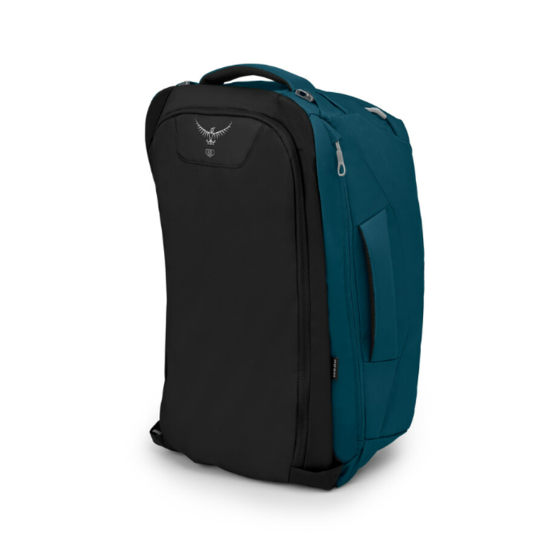 Osprey Women's Fairview 40 Travel Backpack in Night Jungle Blue-2